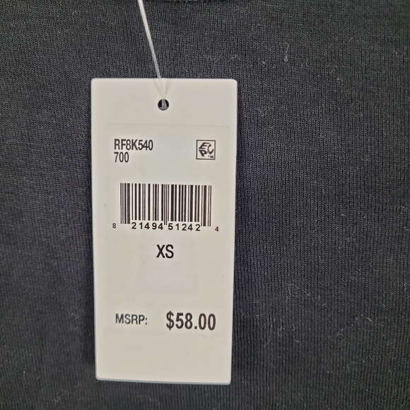 NEW SPLENDID Women's The Classic Long Sleeve White Tee Sz XS NWT $58 RF8K540 - Picture 6 of 6